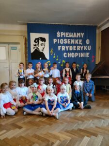 „Śpiewamy piosenkę o Fryderyku Chopinie” Dzielnicowy Konkurs Wokalny